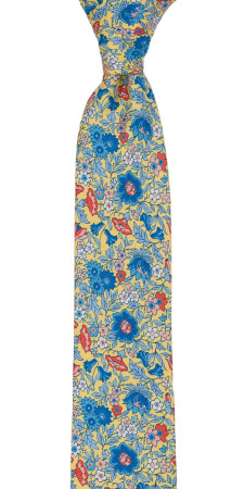 PRIMAVERATO Yellow skinny tie