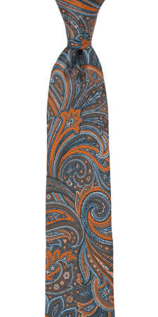 PRINCIPESCO Orange skinny tie