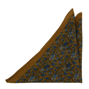ABBONDANZA MUSTARD pocket square