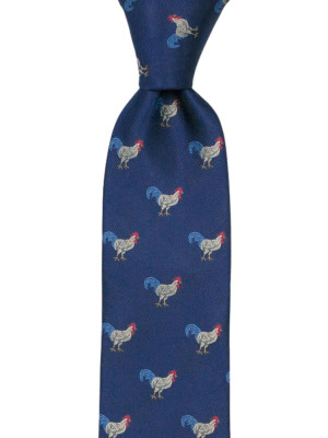 ADOODLEDOO BLUE classic tie