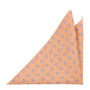 AGOGO ORANGE pocket square