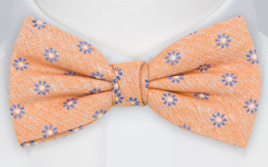 AGOGO ORANGE pre-tied bow tie