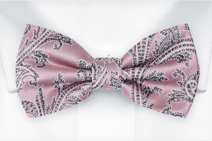 AISLEWALKER VINTAGE PINK pre-tied bow tie