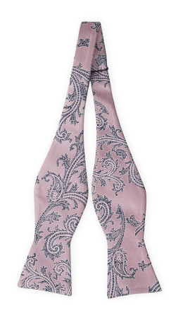 AISLEWALKER VINTAGE PINK self-tie bow tie