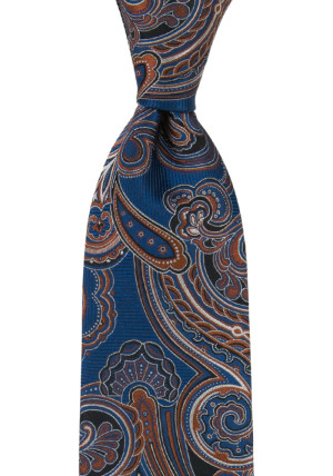 ALLOVERTHEPLACE DARK BLUE classic tie