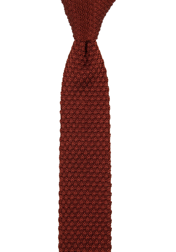 ALLURING COPPER skinny tie