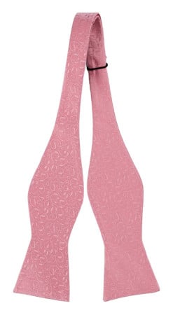 ALSKAD PINK self-tie bow tie