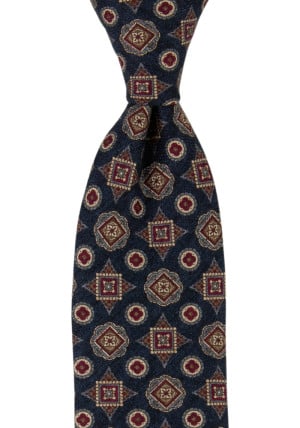 AMIRATTOPER NAVY tie