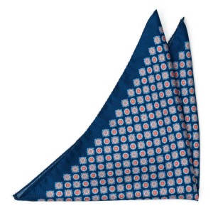 ARAZZO NAVY BLUE pocket square