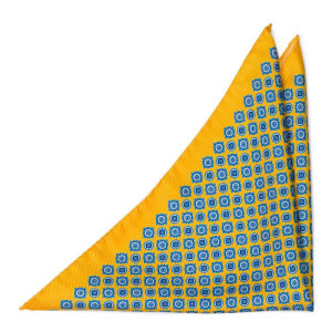 ARAZZO YELLOW pocket square