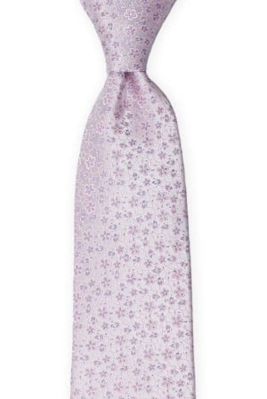 AUGURI PALE PURPLE classic tie