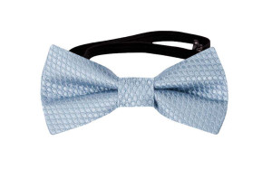 BIRDSEYE DUSTY BLUE baby bow tie