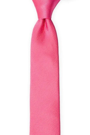 BIRDSEYE Hot pink boy's tie medium