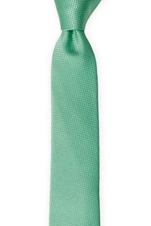 BIRDSEYE Seafoam turquoise boy's tie medium