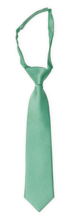 BIRDSEYE Seafoam turquoise boy's tie small pre-tied