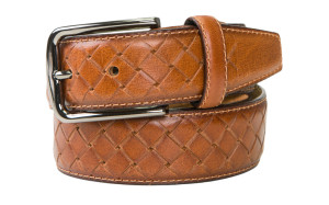 BRAIDED GINGER belt