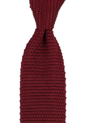 BREAKTHEYARN MAROON tie