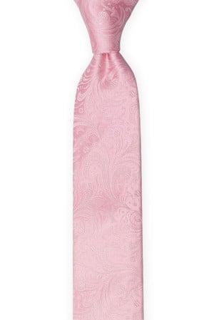 BRIDALLY Pink boy's tie medium