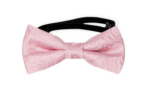 BRIDALLY PINK baby bow tie