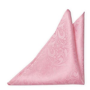 BRIDALLY PINK pocket square