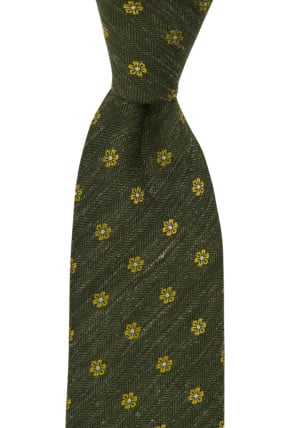 BYMYSIDE OLIVE classic tie