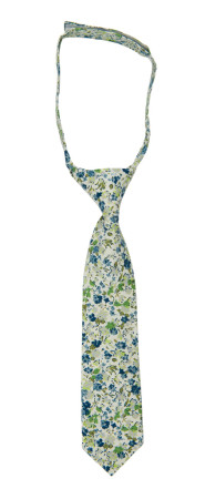 CALLITADY GREEN boy's tie small pre-tied
