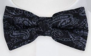 COMPAGNODISERA BLUE pre-tied bow tie