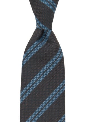 COMPITO BROWN classic tie