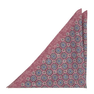 CORRAGIO PINK pocket square