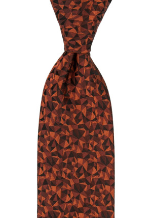 COUPLING CINNAMON BROWN classic tie
