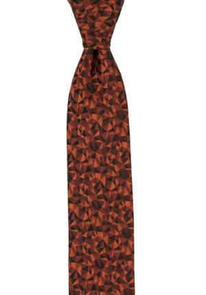 COUPLING CINNAMON BROWN boy's tie medium
