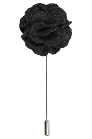 Crafty Black lapel pin