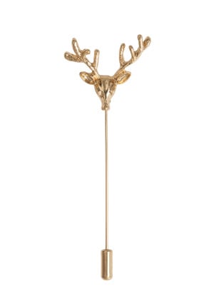 DEER GOLD lapel pin