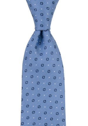 DELICATEDOT LIGHT BLUE tie