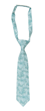 DONOTLEAFME TURQUOISE boy's tie small pre-tied