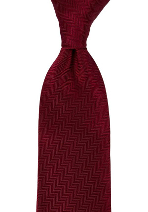 DRUMMEL DARK RED tie