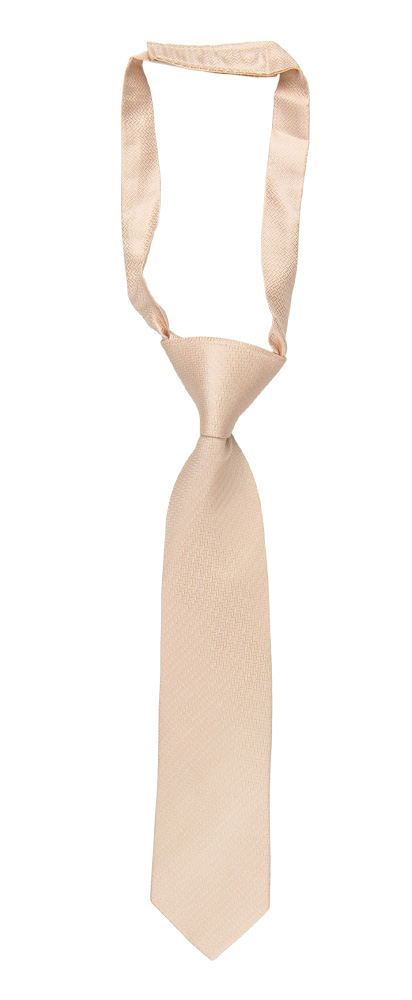 Espousal Champagne Pink boy's tie small pre-tied