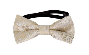 EVERAFTER CHAMPAGNE GOLD baby bow tie