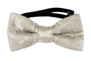 Excitement TAUPE baby bow tie