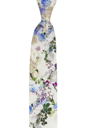 FESTOSO BLUE skinny tie