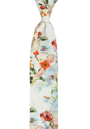 FESTOSO ORANGE skinny tie