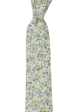FIRSTIMPRESSION BLUE skinny tie