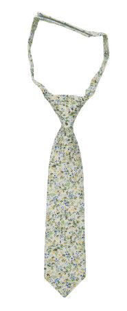 FIRSTIMPRESSION BLUE boy's tie small pre-tied