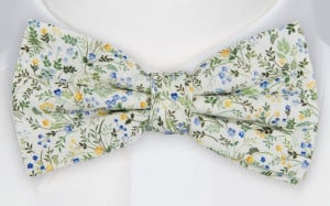 FIRSTIMPRESSION BLUE boy's bow tie