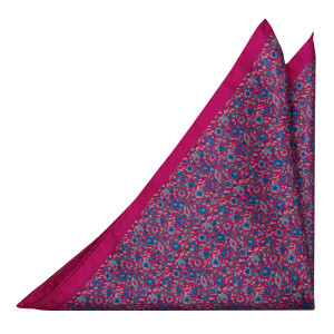 FLORIDO Cerise pocket square