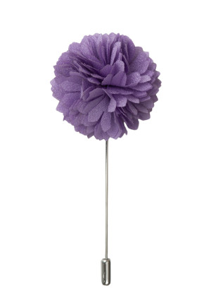 FLOWERBALL LAVENDER lapel pin