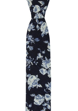 FONDOFYOU NAVY BLUE boy's tie medium