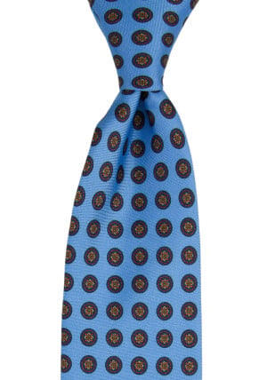 FRANCOBOLLO Light blue classic tie