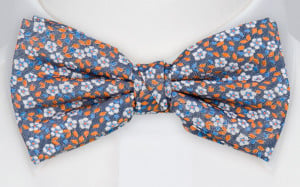 FRIENDLINESS BLUE bow tie