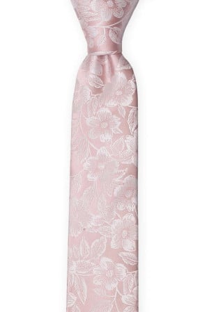 GARTER Blush pink boy's tie medium
